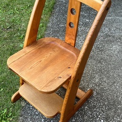 木製椅子（子供用学習椅子）