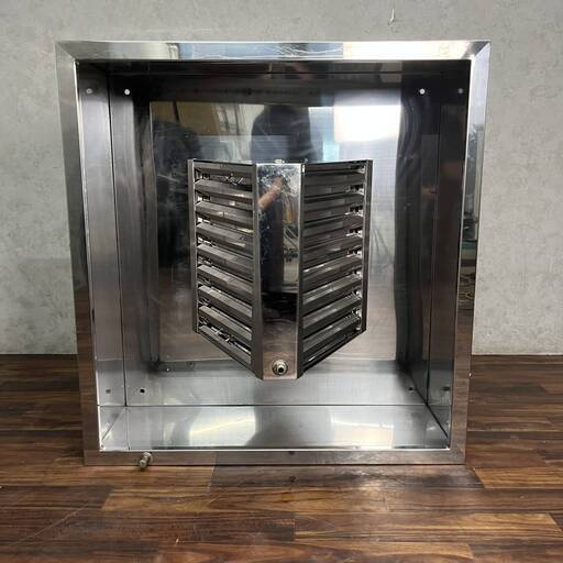 WY8/13 業務用 レンジフード 換気扇フード 大型 W100×D95×H40cm 厨房 中古 ステンレス キッチン 飲食店 ★直接引き取り限定