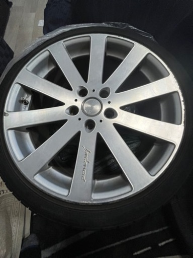 交渉中）18インチアルミホイール4本セット ( ひで) 牛久のタイヤ  