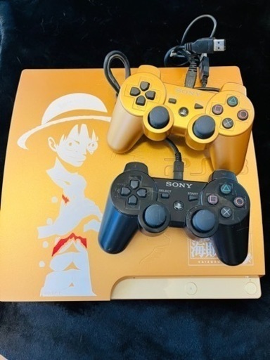 値下げ　動作品 PS3 本体 ワンピース 海賊無双 GOLD EDITION 320GB