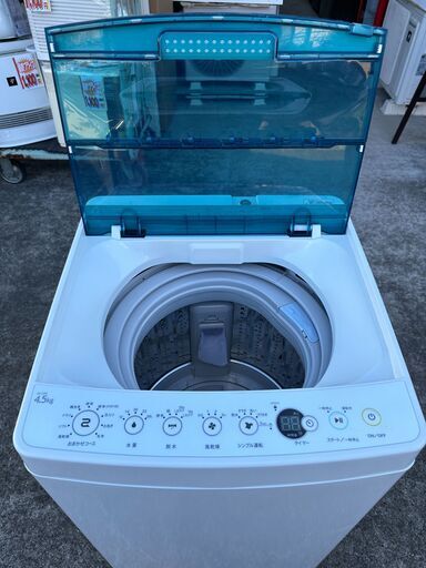 【動作保証あり】Haier ハイアール 2018年 JW-C45A 4.5kg 洗濯機【管理KRS629】