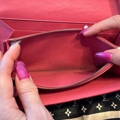 ルイヴィトン★  ポルトフォイユサラ★ヴェルニ★ピンク★美品★本物保証