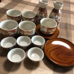 5人分  酒器 新古品