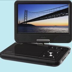 GAUDI 10型ワイド ポータブルDVDプレーヤー GPD10B1