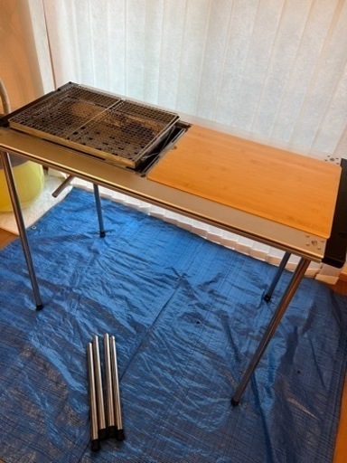 snow peak テーブル BBQ 一式