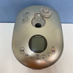 I451 🌈 ジモティー限定特別価格！ Rinnai 都市ガス用炊飯ジャー 5.5合炊き ⭐ 動作確認済 ⭐ クリーニング済
