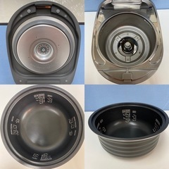 I451 🌈 ジモティー限定特別価格！ Rinnai 都市ガス用炊飯ジャー 5.5合炊き ⭐ 動作確認済 ⭐ クリーニング済