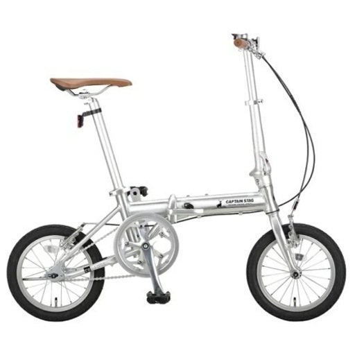 【未使用おまけ付】キャプテンスタッグ(CAPTAIN STAG) リライト 14インチ 折りたたみ自転車