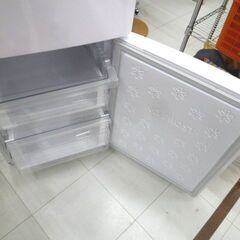 冷蔵庫 148L 2021年製 Haier JR-NF148B ホワイト 白 2ドア 右開き 100Lクラス キッチン家電 ハイアール 苫小牧西店