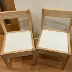 お子様用チェア　2台　(IKEA )