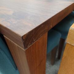 値下げしました！【6人掛けダイニングセット】6人掛けダイニングセット IKEA イケア HJORSTA イョルスタ ウォールナット:ブラウン