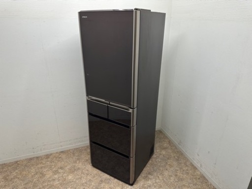 HITACHI　日立　5ドア冷凍冷蔵庫　４１５L　自動製氷　真空チルド　RーS４２００E（XT）