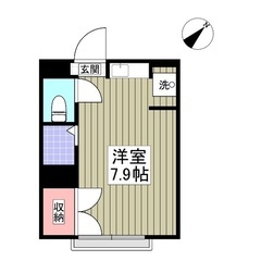 ✨『1R』府中市✨初期費用5万円‼️😳✨敷金礼金も無料😍✨駅から...