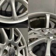 WORK ESPERIO ワーク エスペリオ 社外ホイール 17インチ 4本 7J5HPCD100+45 プリウス等　(MHB015)