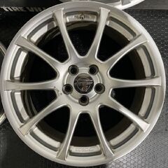 WORK ESPERIO ワーク エスペリオ 社外ホイール 17インチ 4本 7J5HPCD100+45 プリウス等　(MHB015)