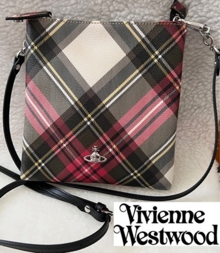 美品　ヴィヴィアンウェストウッド　ショルダー　タータンチェック　vivienne
