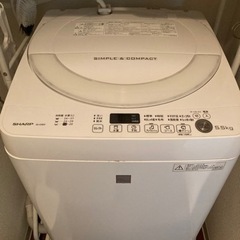 SHARP 洗濯機 ES-G5E3-KW