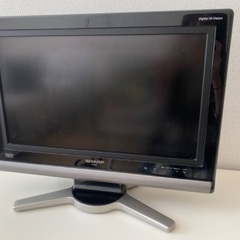 無料　SHARP液晶テレビ20インチ