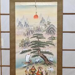 掛軸　七福神