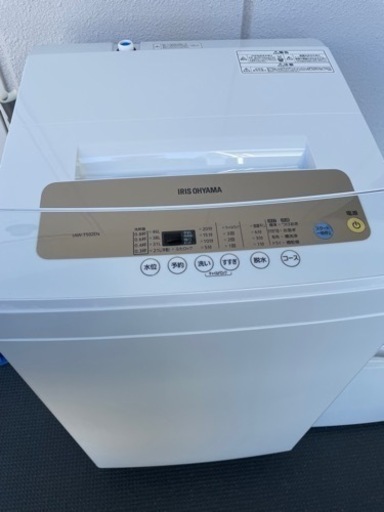 再掲載　2020年製　アイリスオーヤマ　5.0kg 洗濯機　IAW-T502EN