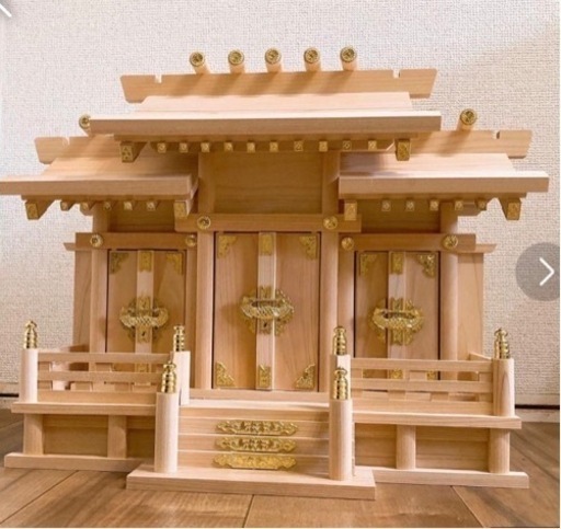 神棚 屋根違三社  小 14号