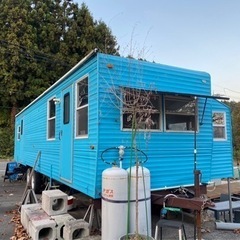 アメリカントレーラーハウスハウス調12m 北欧ブルー (グッチー) 渋川の 