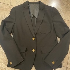 UNIQLO黒ジャケットM金ボタン　