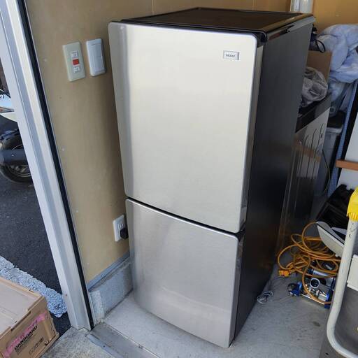 【配送設置込】Haier製2ドア冷凍冷蔵庫/JR-XP2NF148F　2019年製