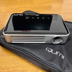 QUMI Q6-BK モバイルプロジェクター ブラック