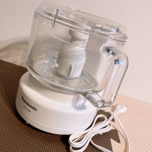 〈新品未使用〉Panasonic フードプロセッサー 家庭用