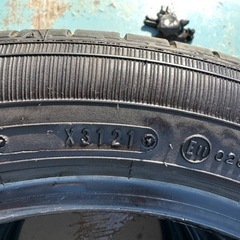 ダンロップ　ENASAVE EC300＋　165/60R15 77H  2021年製　溝あり