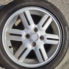 165/55R15 CST MARQUIS（新品同様） 純正アルミホイール スズキ 