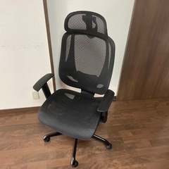 ニトリ　ワークチェア　クエト　BK  オフィスチェア　椅子　