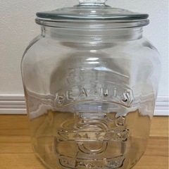 ☆ガラス クッキージャー☆米びつ☆保存瓶☆見せるガラス保存瓶☆ガラス容器☆7L☆