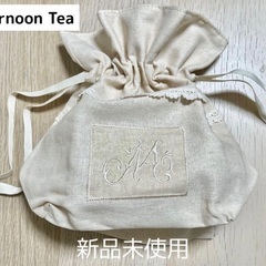 【新品未使用】Afternoon Tea　イニシャル　M　ポーチ...