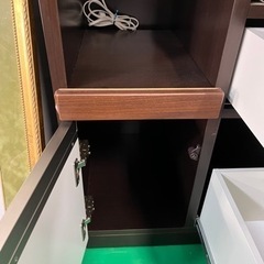 食器棚 ダークブラウン 松田家具