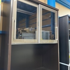 【3/7まで-値下げしました！】食器棚/ダーク/松田家具/日本製 3/7まで-値下げしました！】食器棚/ダーク/松田家具/日本製 3/7まで- 【