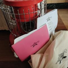 アラジン　ポータブルストーブ　レッド