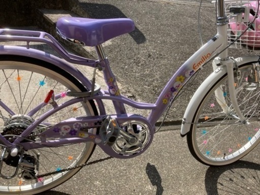 ジュニア　自転車22インチ