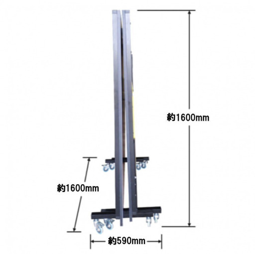 卓球台とロボポン2040（一人練習用の球出し機）セット