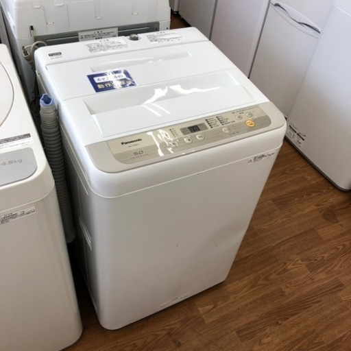 安心の6ヶ月保証付き！！Panasonic全自動洗濯機　2019年製　取りに来れる方限定！売ります！