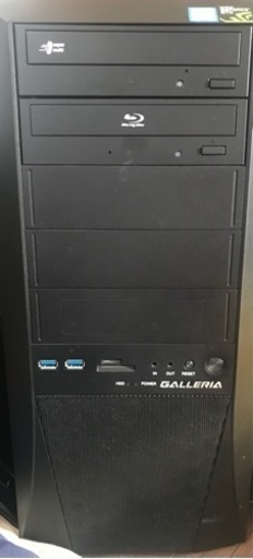 ゲーミングPC ドスパラ ガレリア GTX1080 corei7 6700K