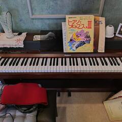 ローランドの電子ピアノ 88鍵盤 可動