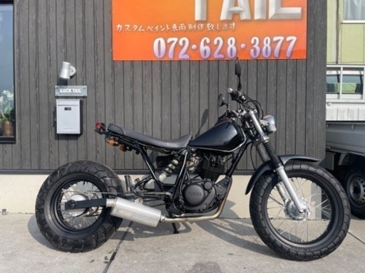 ★早い者勝ち！15万円　TW200 セル付き　ヤマハ　TW 実働車　ロンスイカスタム！前後タイヤバリ山！