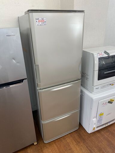 リサイクルショップどりーむ天保山店　NO.10115　デカ冷蔵庫　350L　両開き可能！　配達・設置可能！