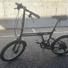 【ネット決済】HAMMER 折りたたみ式自転車