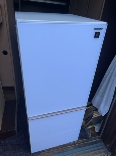 SHARP シャープ 137L 2ドア ノンフロン冷凍冷蔵庫 2019年製 SJ-GD14E-B