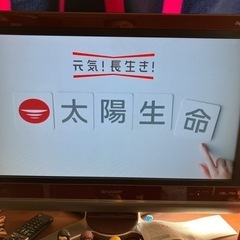 テレビ、室内アンテナ付き