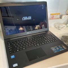 ASUS　ラップトップ　X553M　Win10home　RAM4...