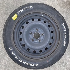 VITOUR FORMULAＸ　195/65R15 ホワイトレタ...